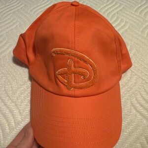 Walt Disney World Peach Baseball Cap with Embroidered Logo